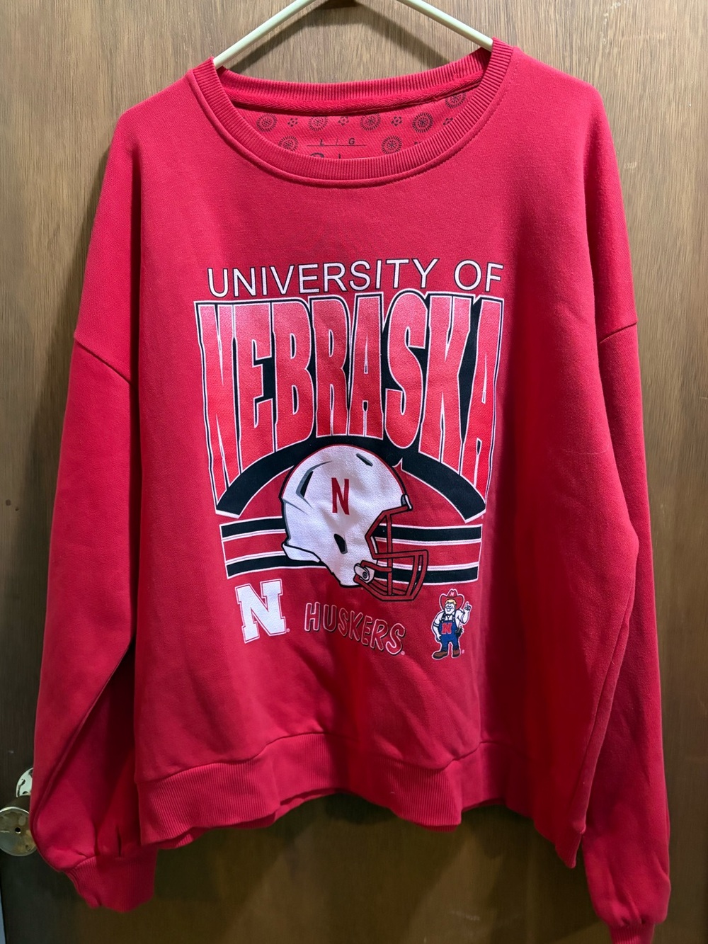 Pressbox by Royce Apparel University of Nebraska Cornhuskers Crewneck